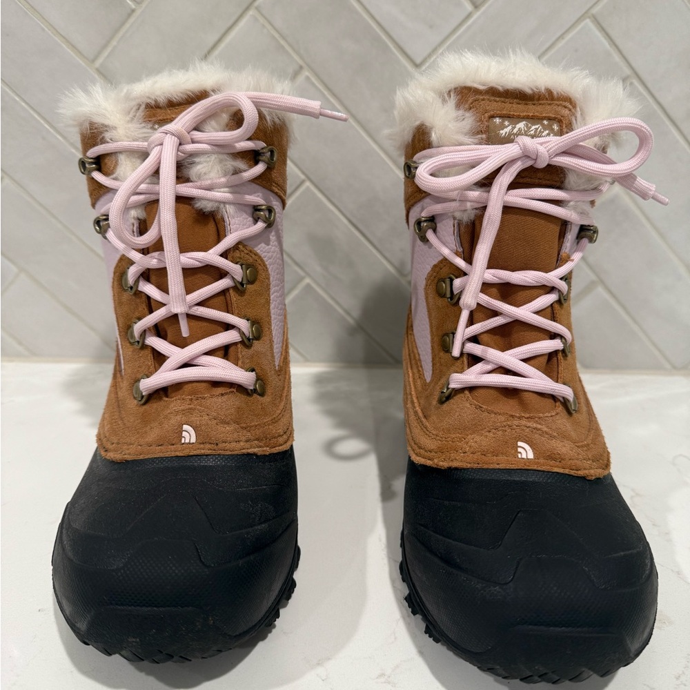 The North Face Shellista Waterproof Snow Boots - Youth Size 6